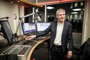 Christian Pflug im Studio