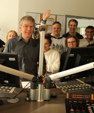 Christian Pflug im Studio